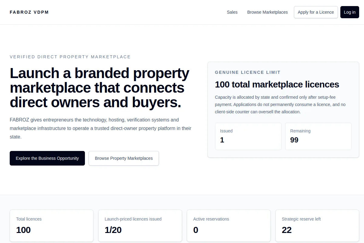VDPM website preview